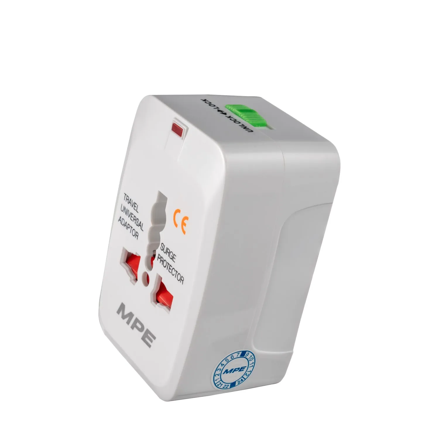 Ổ cắm du lịch đa năng MPE Tích hợp cổng USB mã TA3