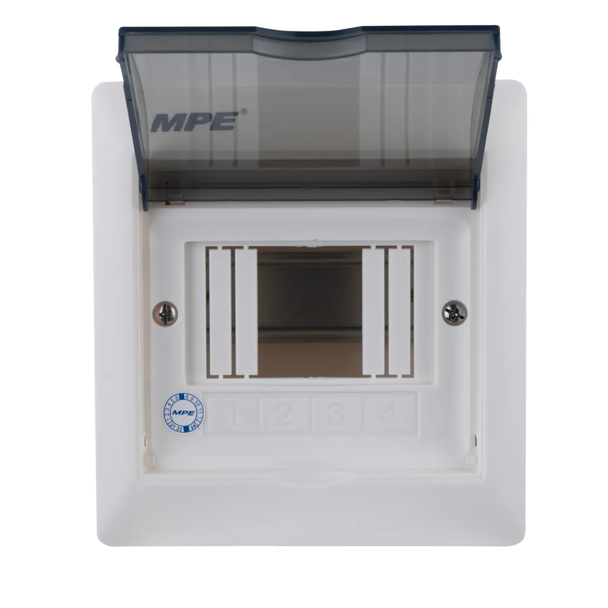 Tủ điện MPE 2-10 Module dòng TS đế nhựa âm tường