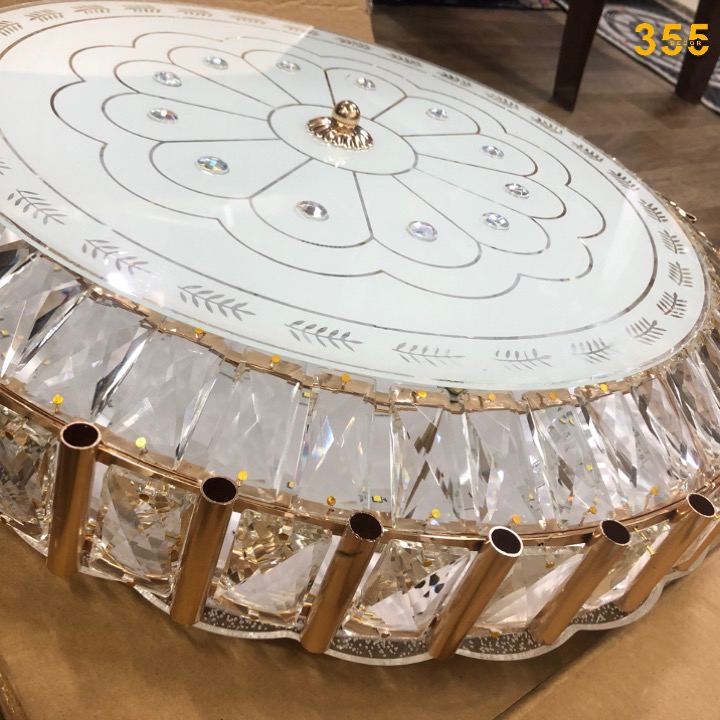 Đèn ốp trần pha lê OPLH130