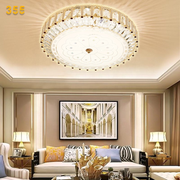 Đèn ốp trần pha lê OPLH130