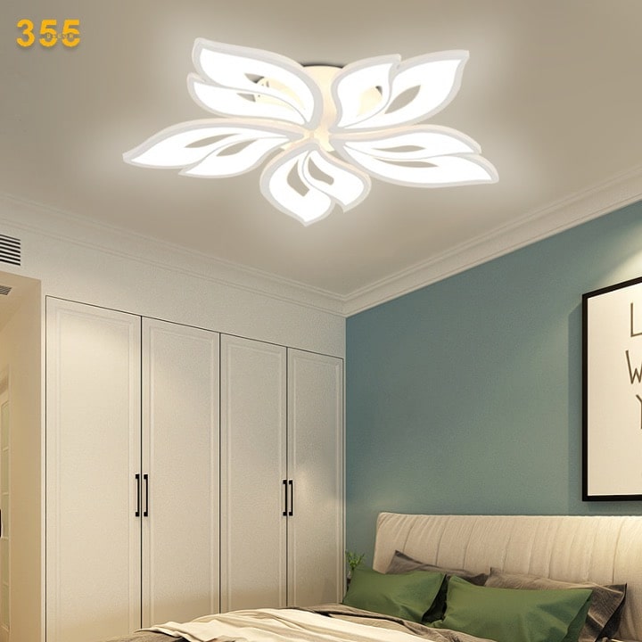 Đèn ốp trần mica 355 DECOR OT37 LED 3 CHẾ ĐỘ