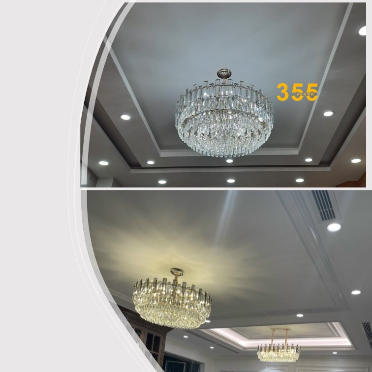 Đèn thả pha lê TPL88207T600