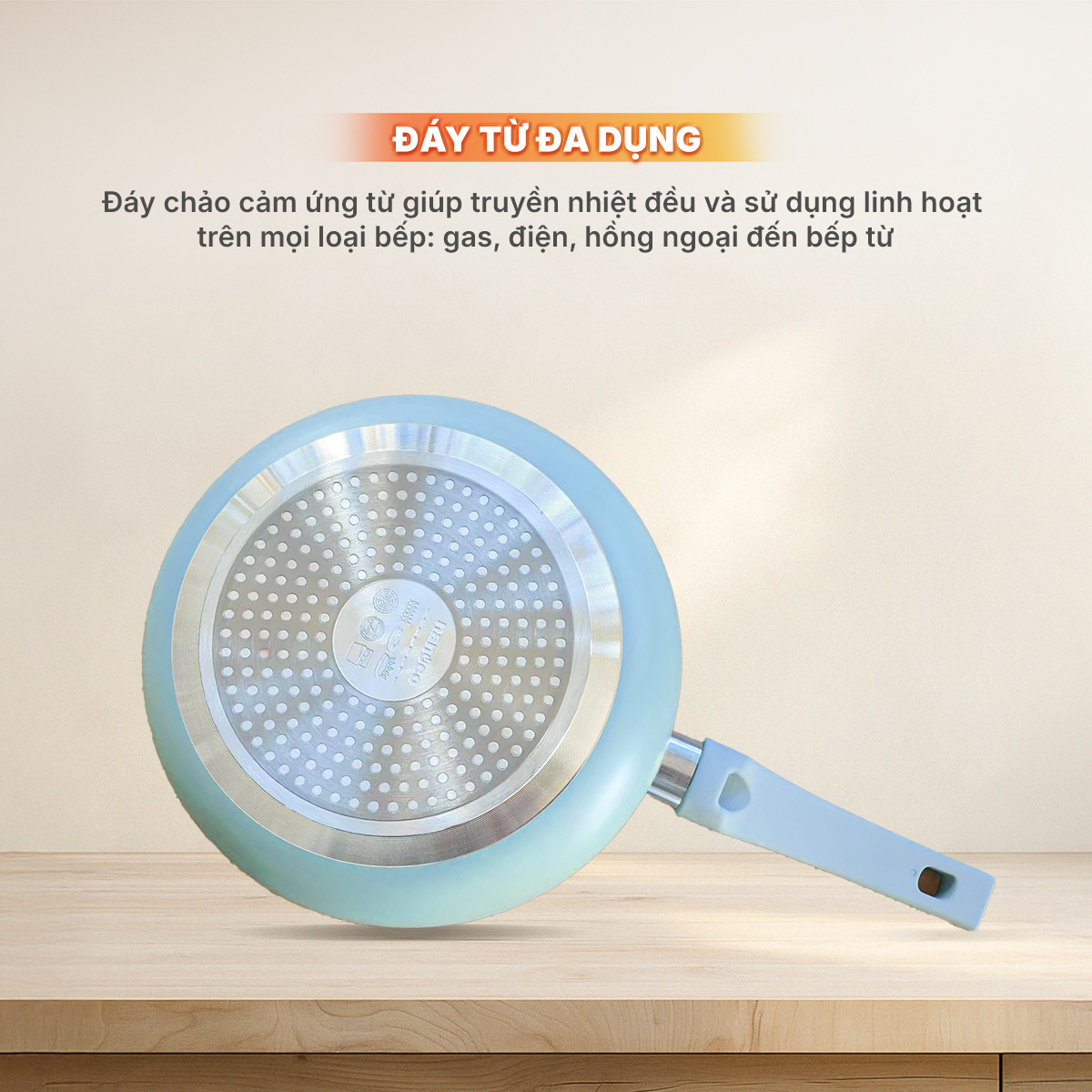 Chảo chống dính Nanoco lòng sâu NCWR