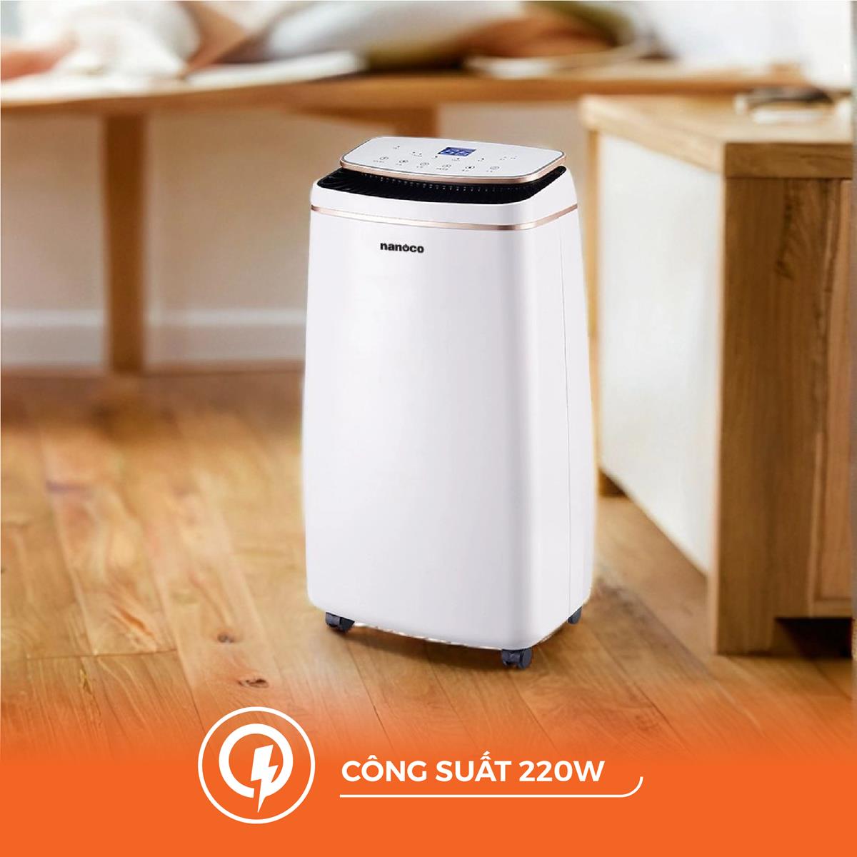 Máy Hút Ẩm Nanoco NDH102