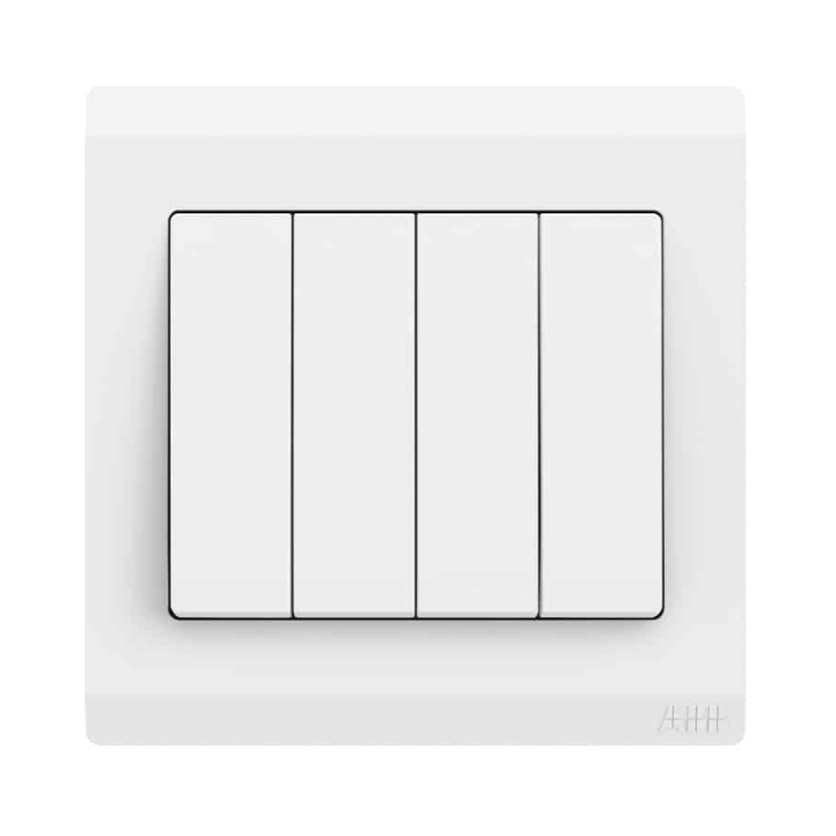 Bộ công tắc bốn ABB Inora BL108 2 chiều 10AX