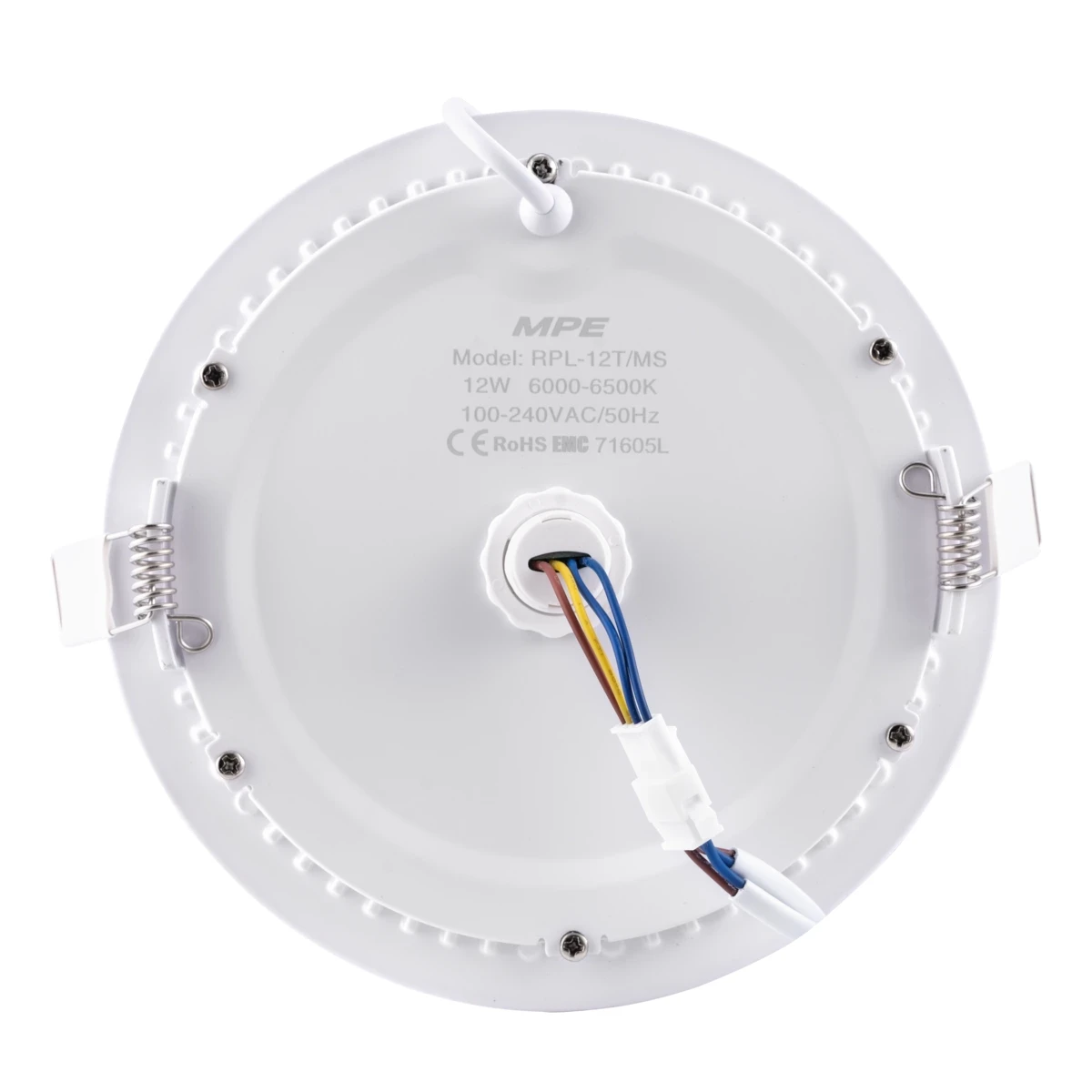 Đèn Led panel motion sensor tròn âm RPL