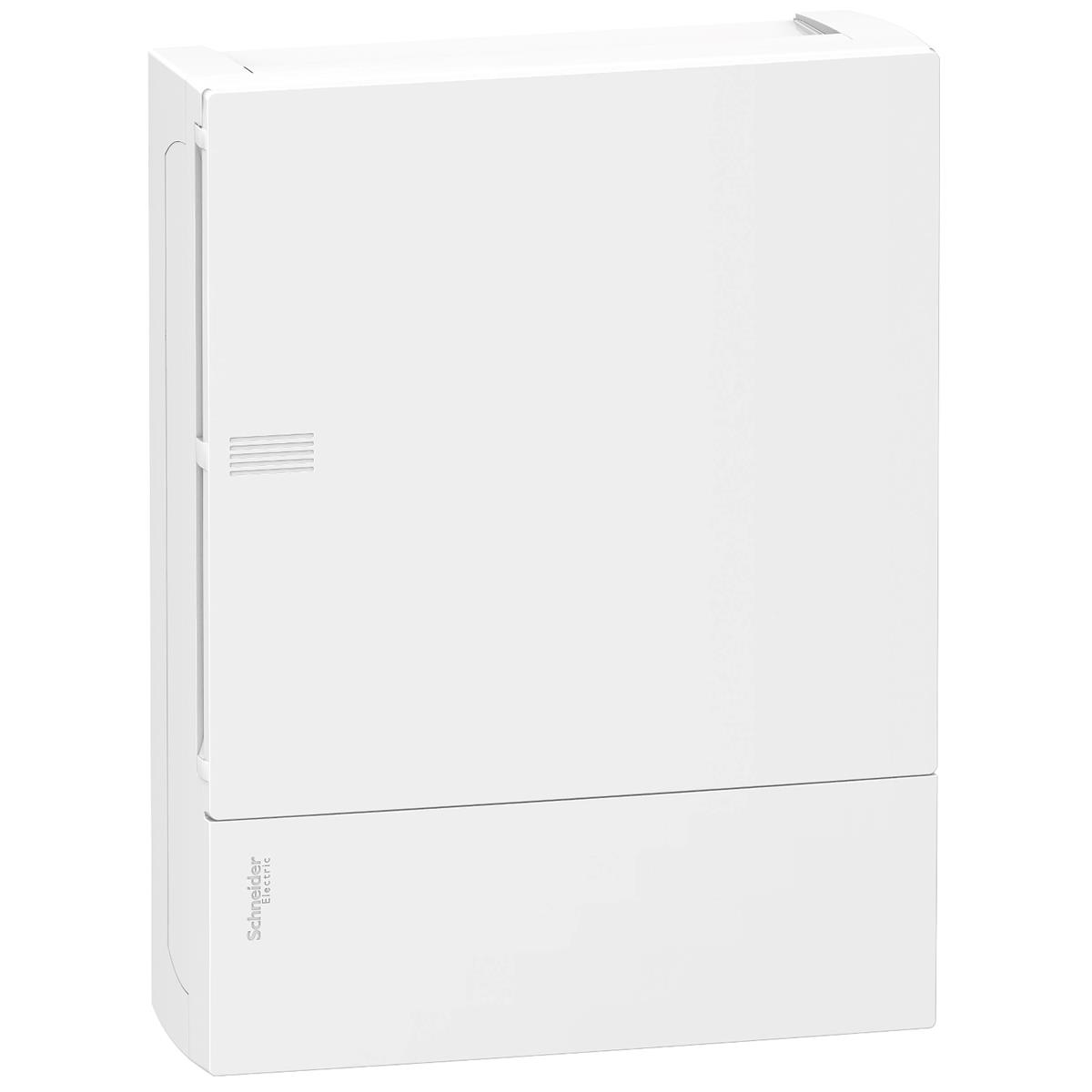 Tủ điện nổi 4-36 module Schneider Minipragma nhựa cửa trắng