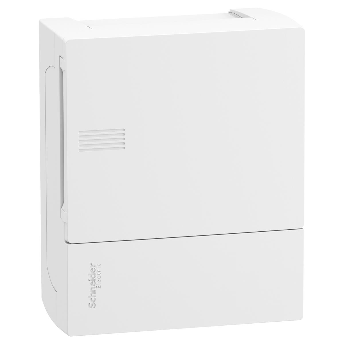 Tủ điện nổi 4-36 module Schneider Minipragma nhựa cửa trắng