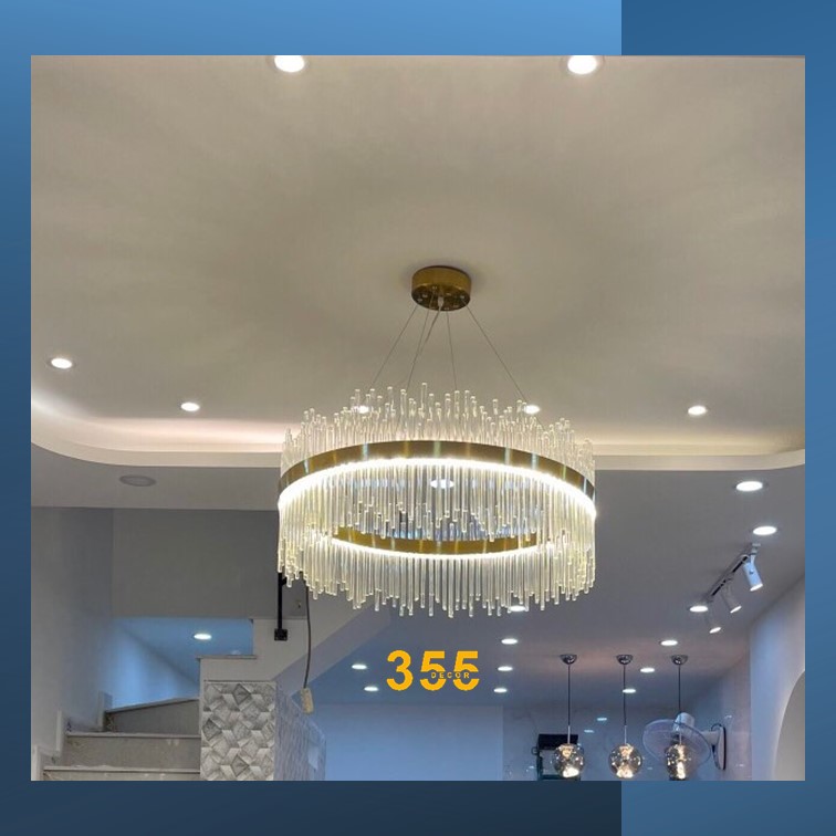 Đèn thả pha lê TPL01T600