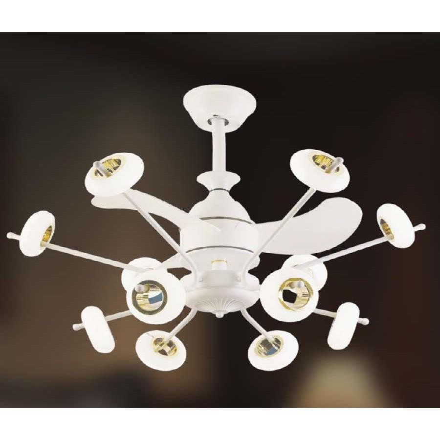 Quạt trần đèn Sano QĐ 5193/12 Ø720*W500