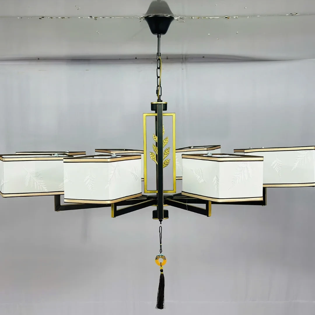 Đèn thả thiết kế 355 decor Ø1200*H450 ĐẾ: Ø120*H50 - E14* 8