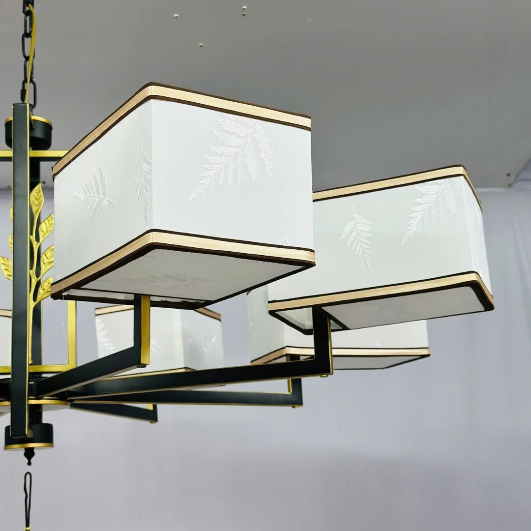 Đèn thả thiết kế 355 decor Ø1200*H450 ĐẾ: Ø120*H50 - E14* 8