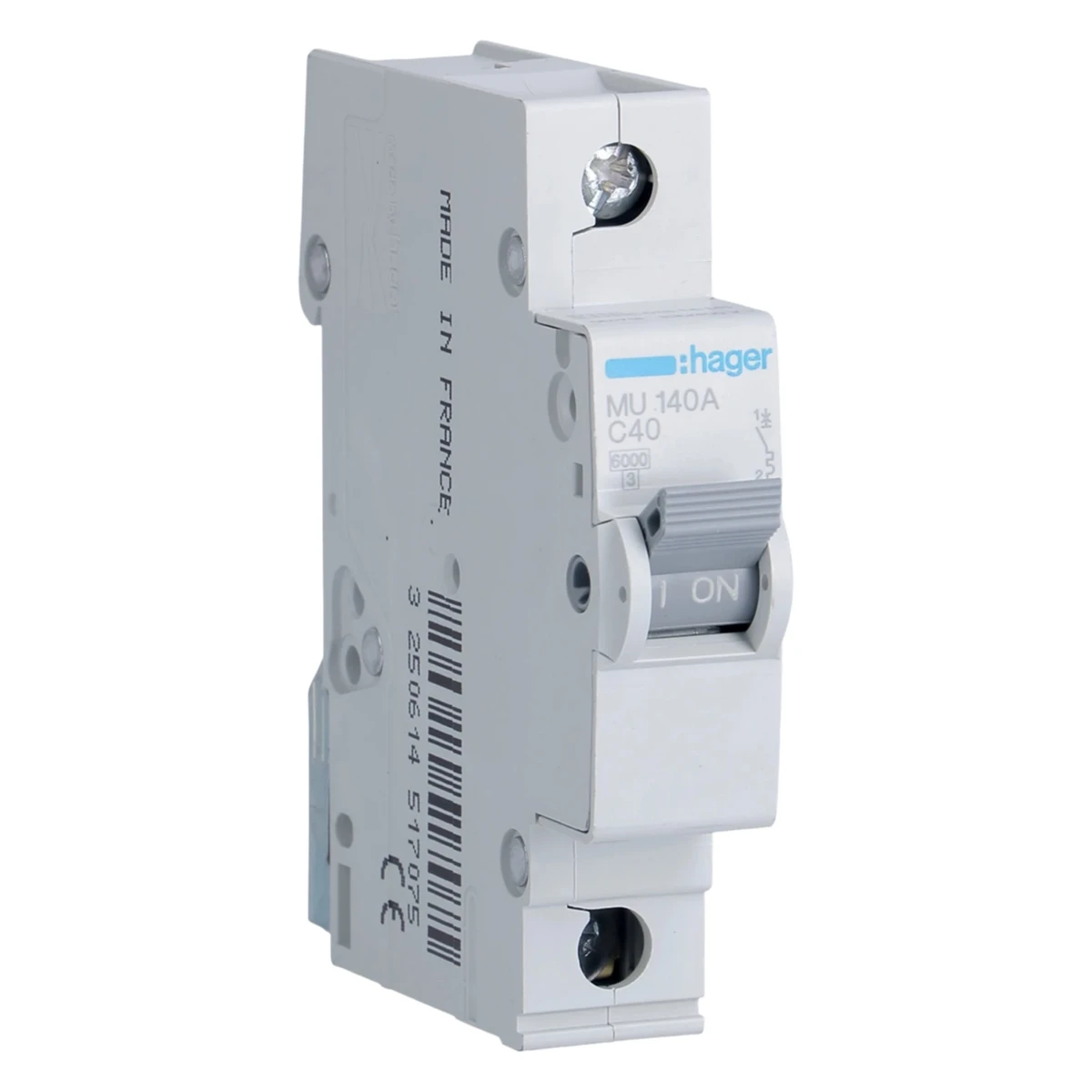 Cầu dao tự động loại nhỏ MCB 1P 6kA type C - MU