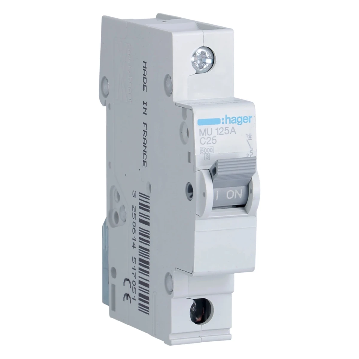 Cầu dao tự động loại nhỏ MCB 1P 6kA type C - MU