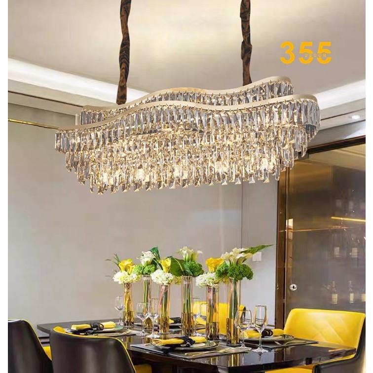 Đèn treo pha lê K9 355 Decor TPL691