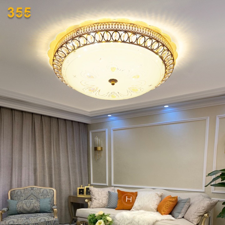 Đèn ốp trần pha lê OPLH90