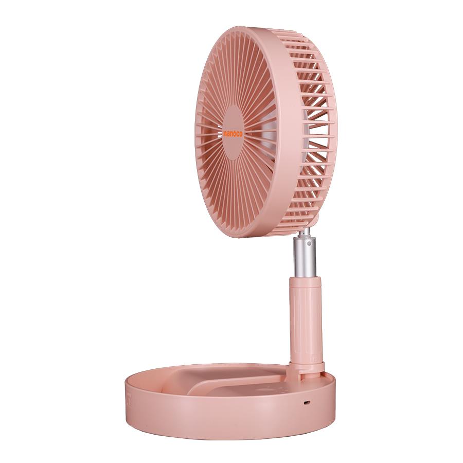 Quạt sạc gấp gọn Nanoco NFF1617W/P