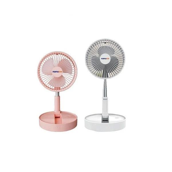 Quạt sạc gấp gọn nanoco NFF1617