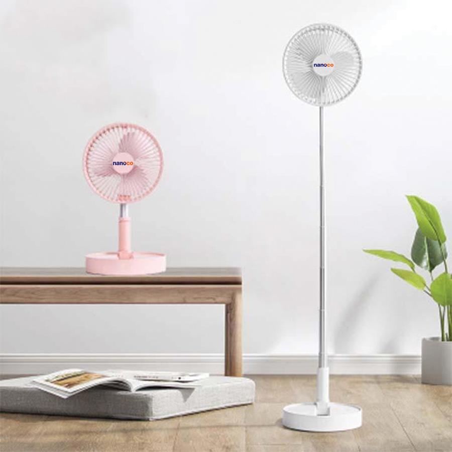 Quạt sạc gấp gọn nanoco NFF1617