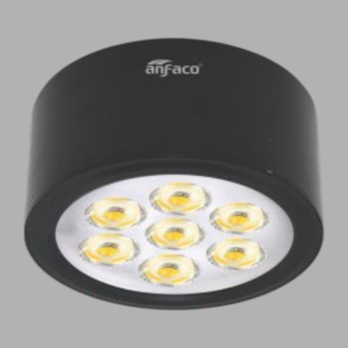 Đèn lon nổi Anfaco AFC 643 D ánh sáng trắng, vàng, trung tính