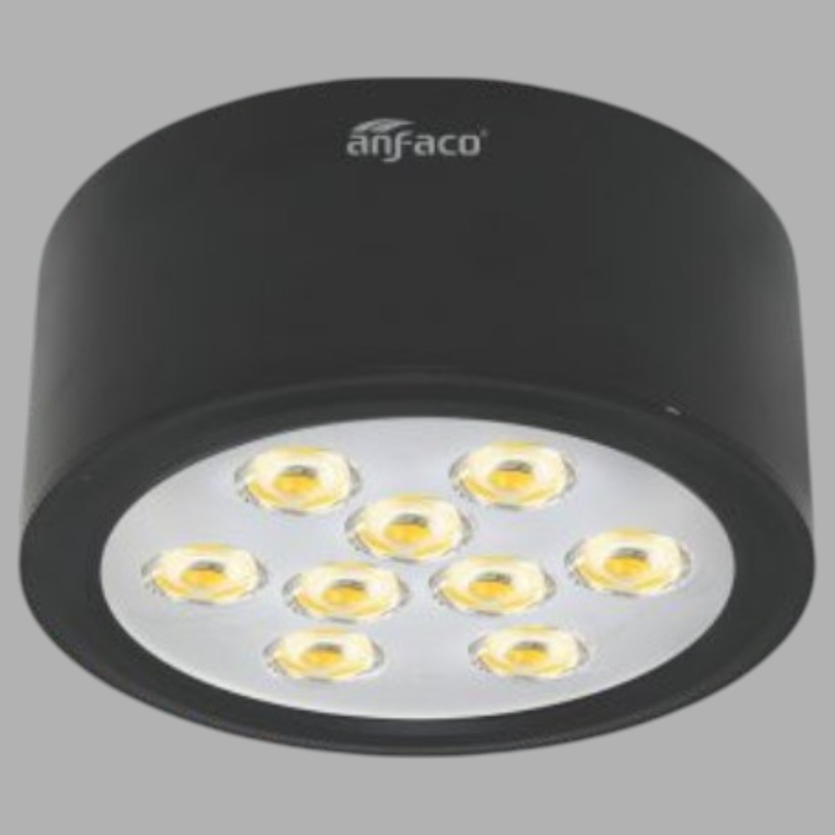Đèn lon nổi Anfaco AFC 643 D ánh sáng trắng, vàng, trung tính