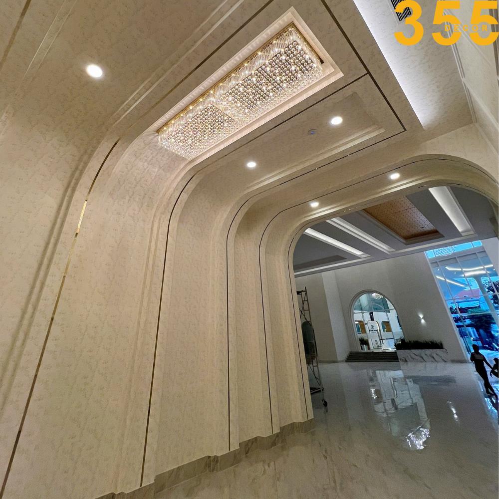 Đèn ốp trần pha lê 355 Decor OTPL32 L1150* W800*H350