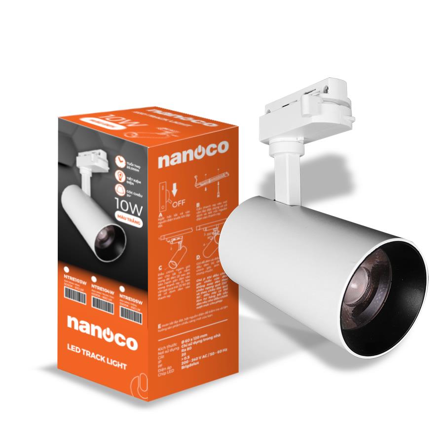 Đèn Tracklight Nanoco Eira Series 10W