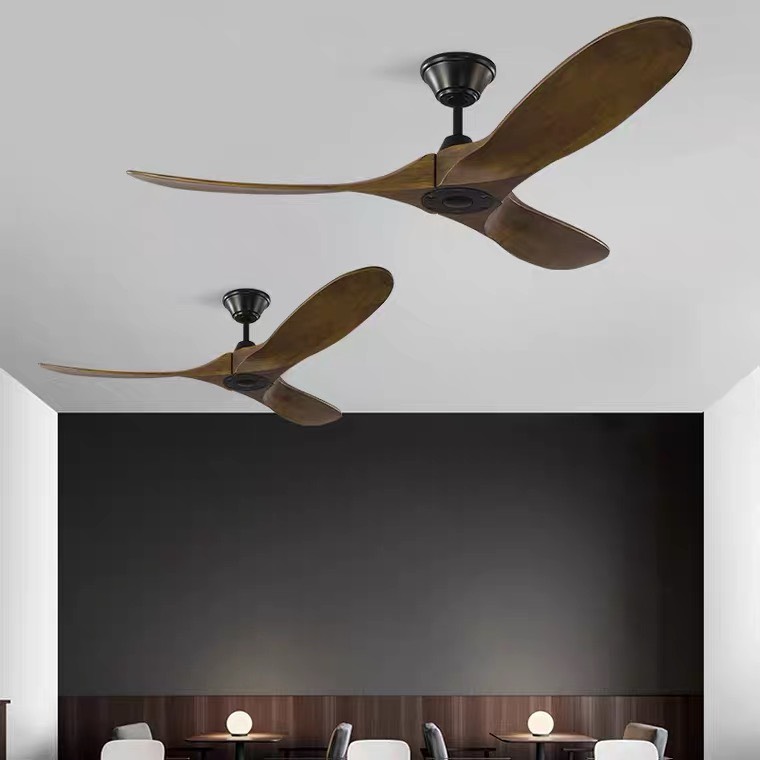 Quạt trần 3 cánh gỗ 355 Decor QT6004 Ø151cm