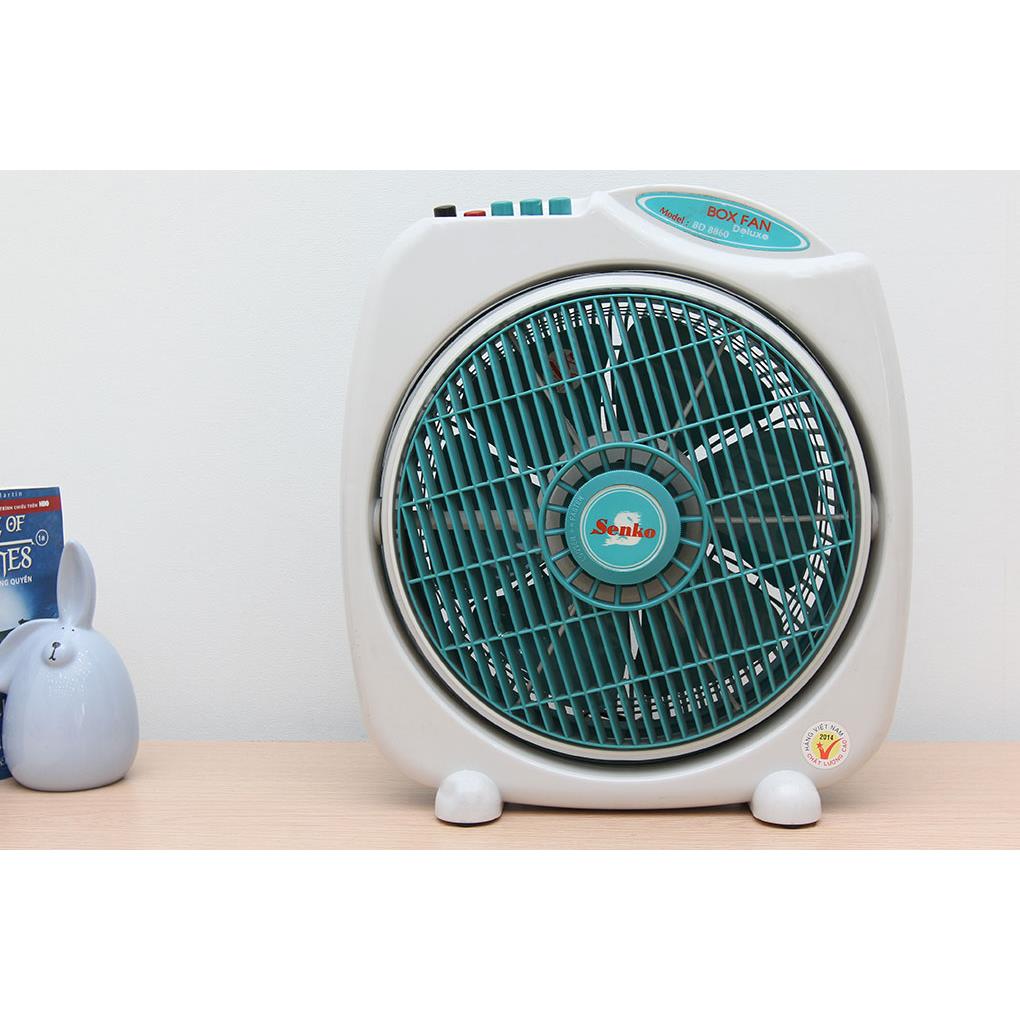 Quạt điện Senko hộp bàn đảo 3 Tấc (chuyển hướng điện)