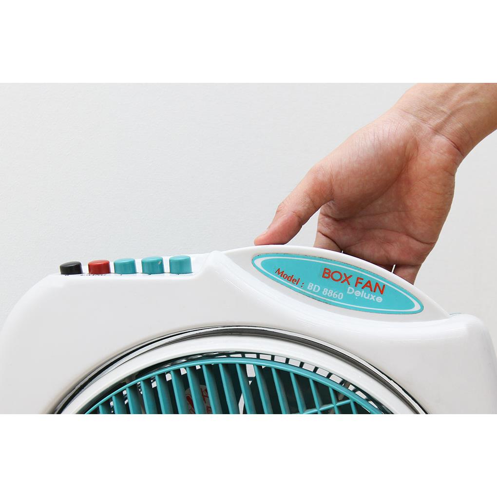 Quạt điện Senko hộp bàn đảo 3 Tấc (chuyển hướng điện)