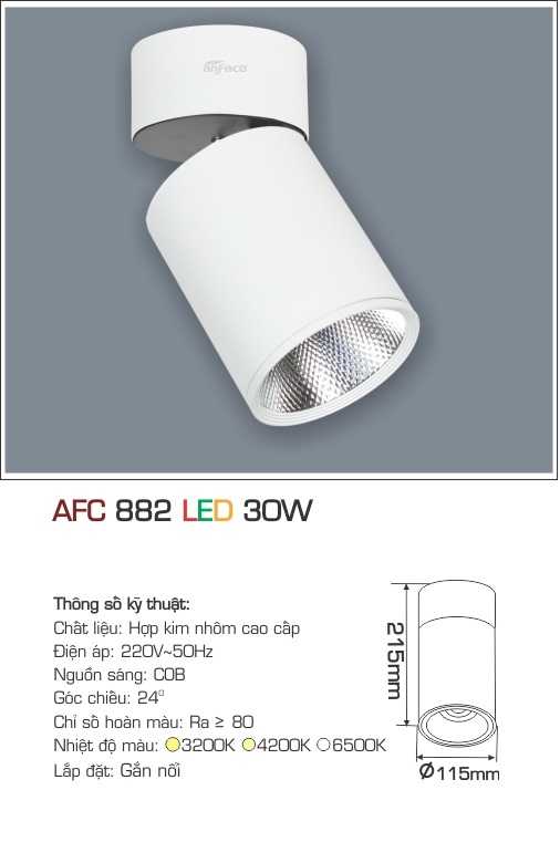 ĐÈN AFC 882 LED 30W