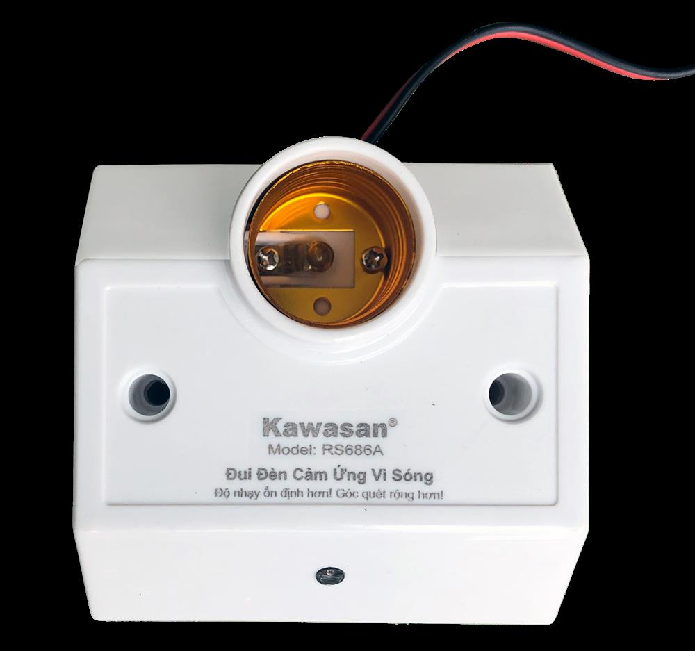 Mặt trước đui đèn cảm ứng RS686A