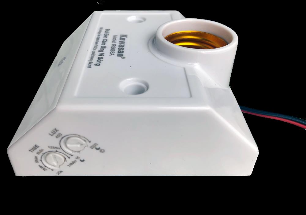 Mặt bên đui đèn cảm ứng RS686A
