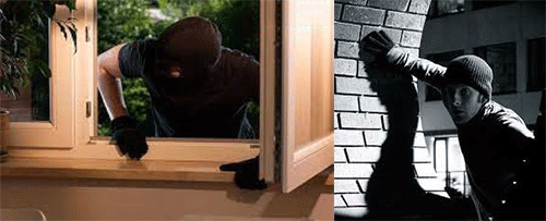 Đèn cảm ứng ánh sáng giúp chống trộm hiệu quả