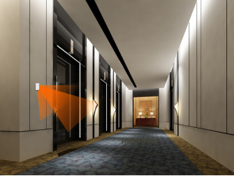 Lắp ngoài hành lang nhà nghỉ, khách sạn, văn phòng