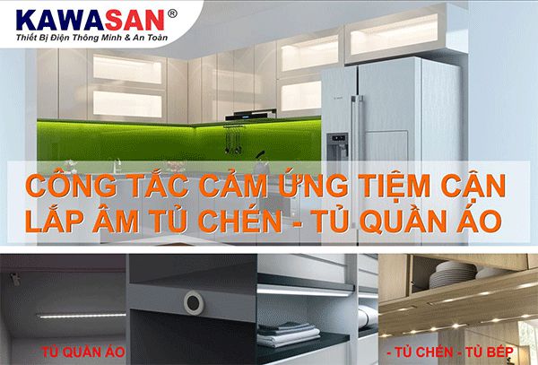 Phù hợp lắp âm tủ chén-tủ quần áo vô cùng tiện dụng