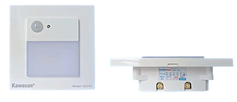 Công tắc cảm ứng cầu thang SS21C thiết kế nhỏ gọn tiện dụng