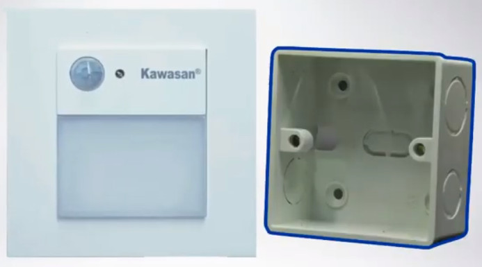 Thiết kế dạng đế âm tường đảm bảo tính thẩm mỹ cao