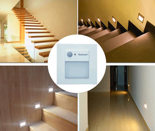 Thiết kế phù hợp chiếu sáng cho cầu thang, hành lang 