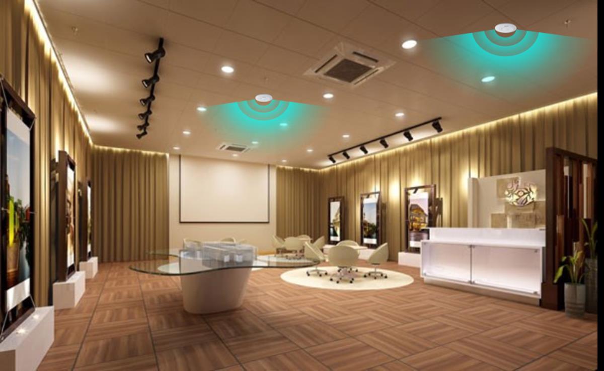 Lắp âm trần tại showroom, phòng chờ...