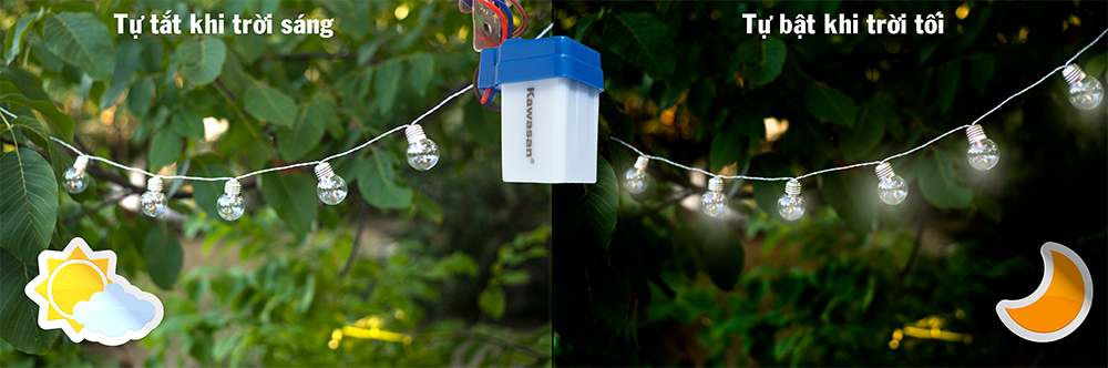 Công tắc cảm ứng ánh sáng Kawasan