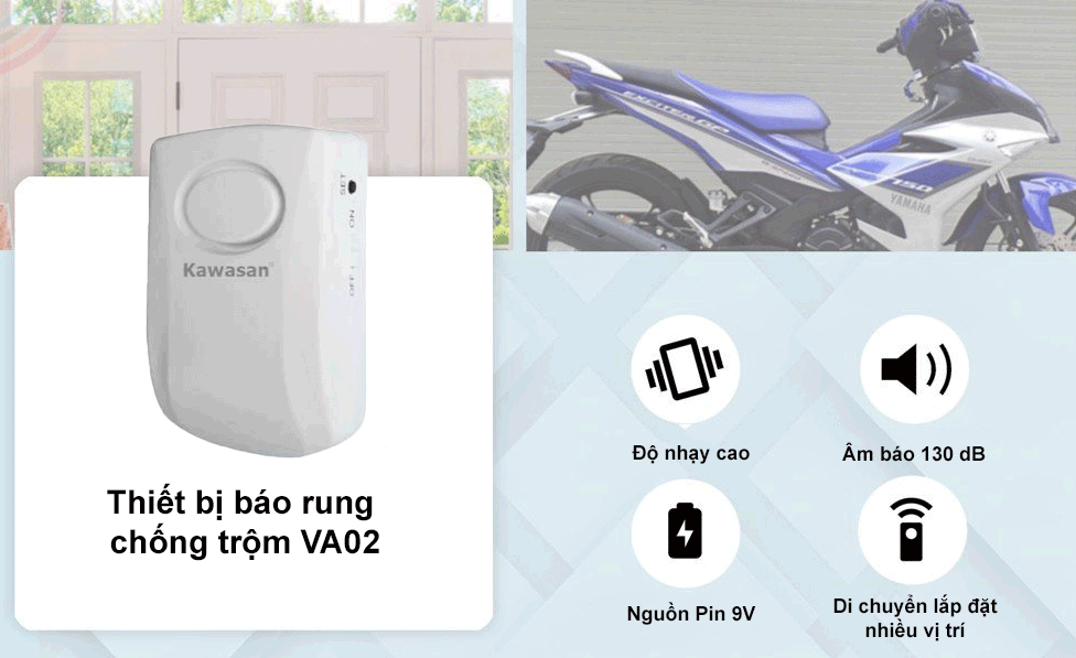 Cảm biến rung VA02 mang lại nhiều lợi ích cho người dùng