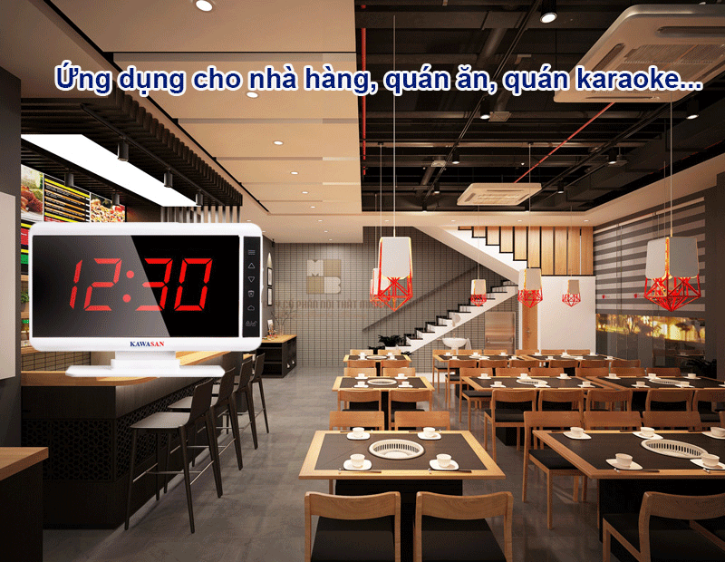 Mang đến sự tiện lợi cho nhà hàng, quán ăn, quán karaoke...