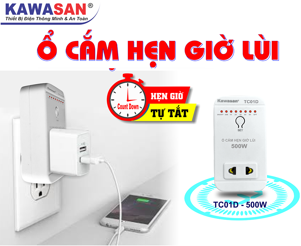 Timer hẹn giờ đếm ngược Kawasan