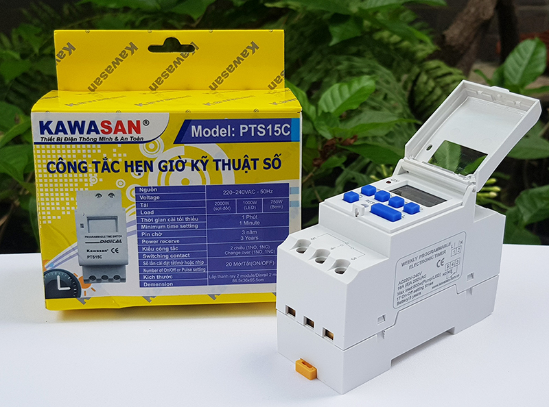 Công tắc hẹn giờ kỹ thuật số  PTS15C