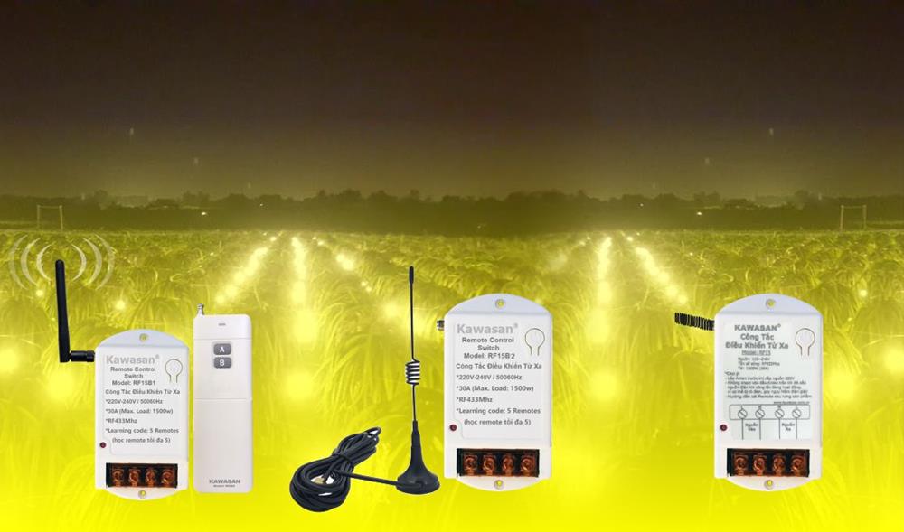 Công tắc điều khiển từ xa 200V 