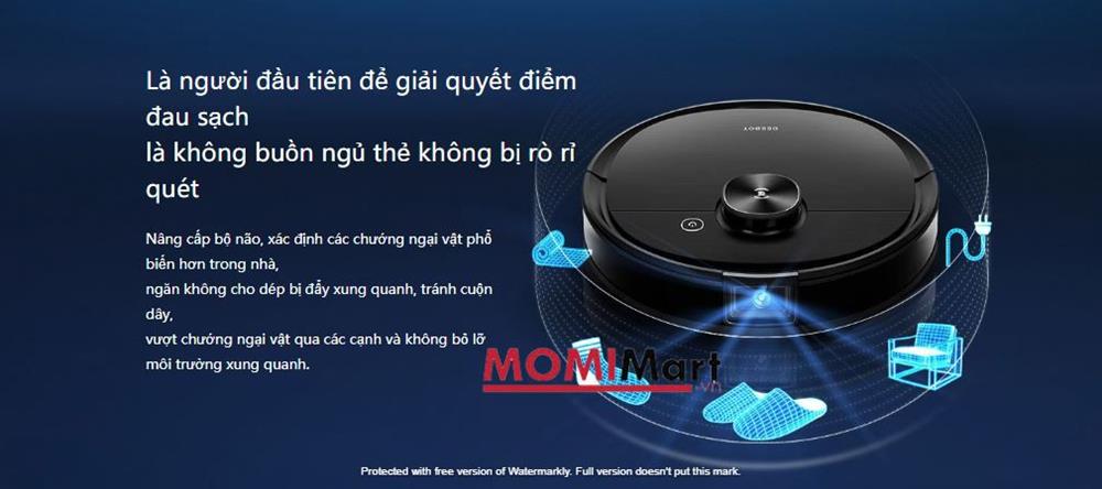 Robot hút bụi lau nhà ECOVACS DEEBOT T8 AIVI
