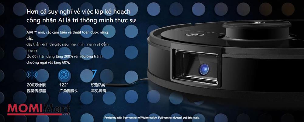 Robot hút bụi lau nhà ECOVACS DEEBOT T8 AIVI