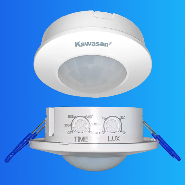 Có 2 nút chỉnh Lux và Time tuỳ chỉnh theo nhu cầu của người dùng