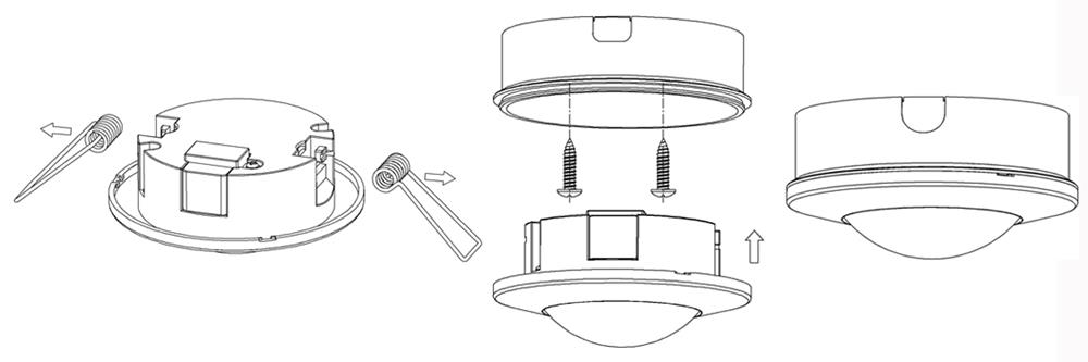 Cách lắp nổi trần